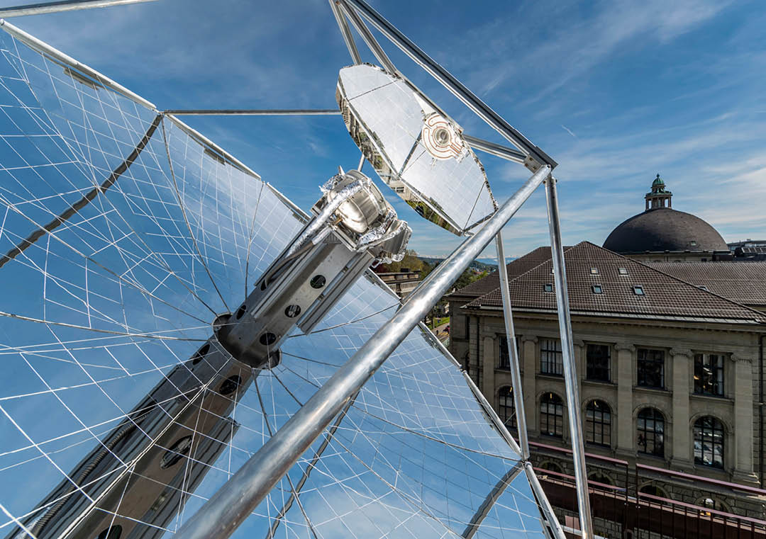 ETH Gas to Liquid Versuchsreaktor am Dienstag, 6.5.2019 in Zuerich. (ETH/Alessandro Della Bella)