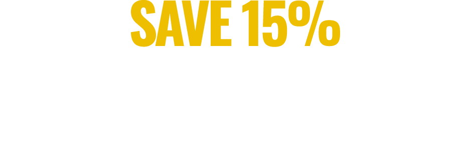 Save 15% on all R&G protection and styling products