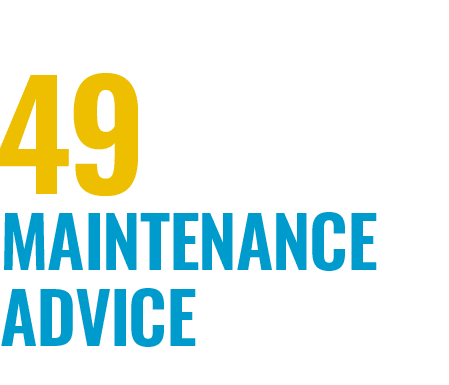 49 Maintenance advice